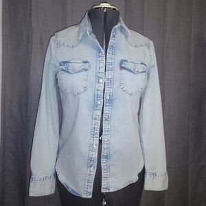 Levi's jean jacket.